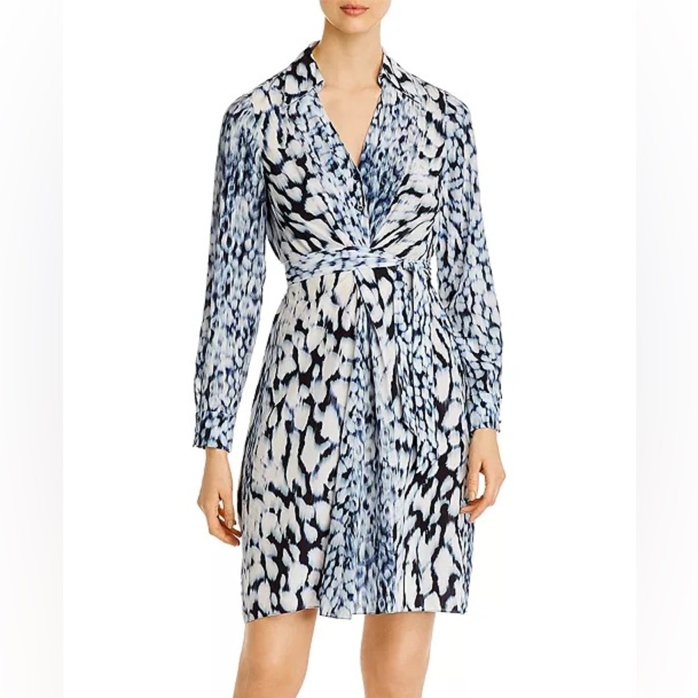 Elie‎ Tahari Blue Saxon Dress